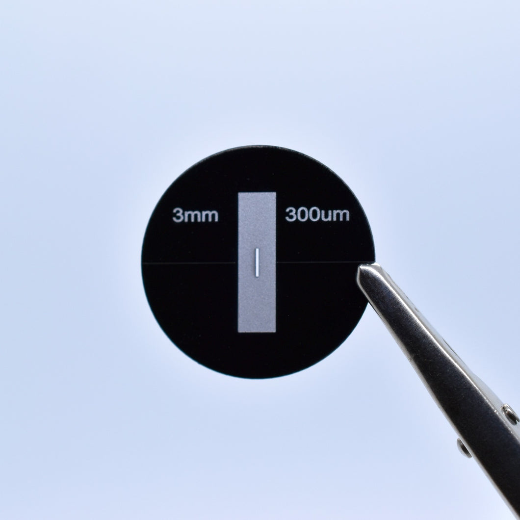 Precision Optical Slit - 300um / 3mm