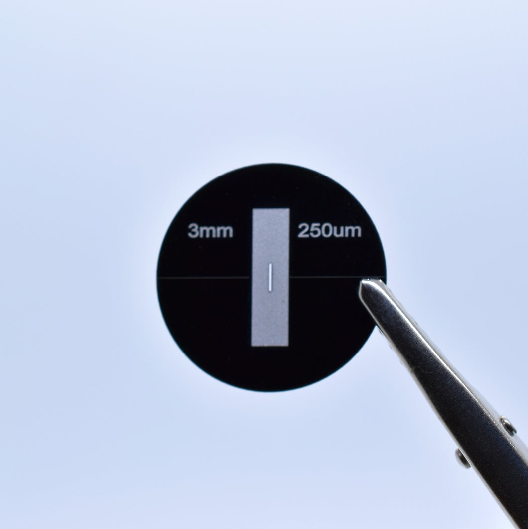 Precision Optical Slit - 250um / 3mm