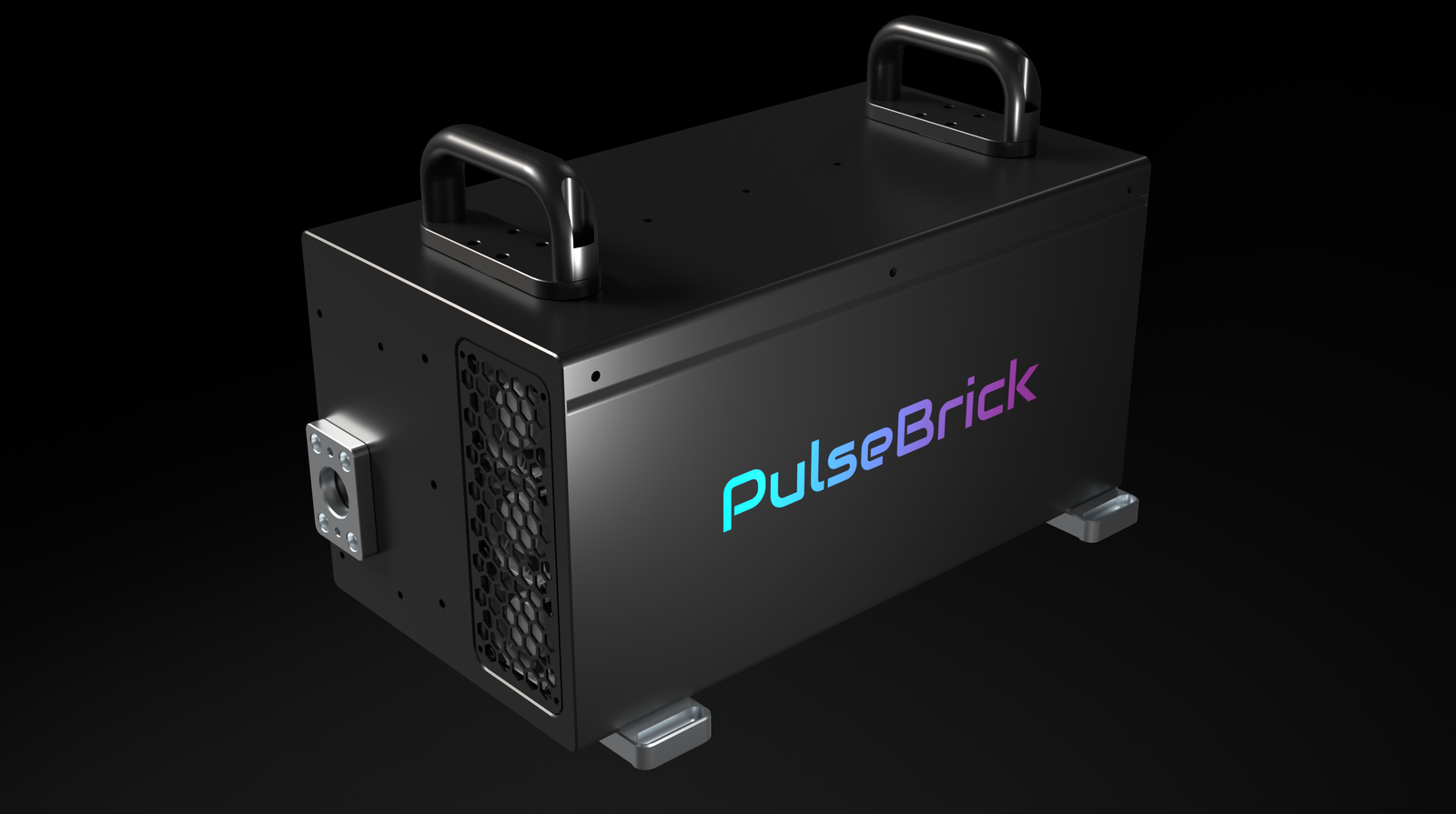 PulseBrick platform render — illustrative development concept; final configuration may differ