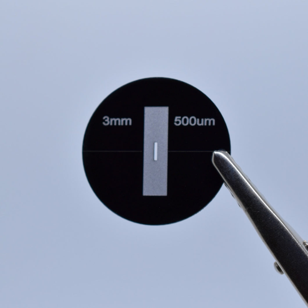 Precision Optical Slit - 500um / 3mm