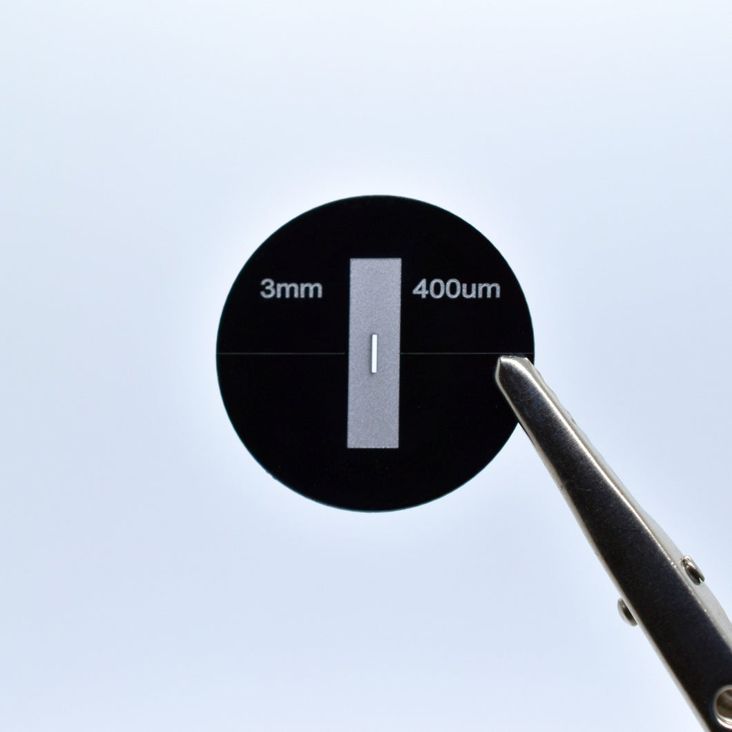 Precision Optical Slit - 400um / 3mm